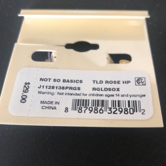 Patricia Nash Not So Basics Tooled Inset Hoop Earrings Two Tone NWT - Picture 12 of 12